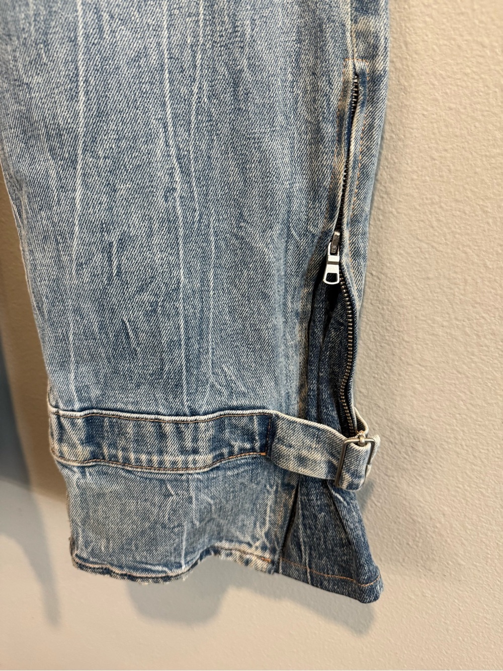 Hudson X Brandon Williams Light Wash Distressed Kick Flare Jack Jeans NEW 38 - Picture 6 of 11
